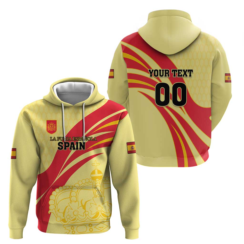 Custom Spain Football Hoodie Sport Style LT18