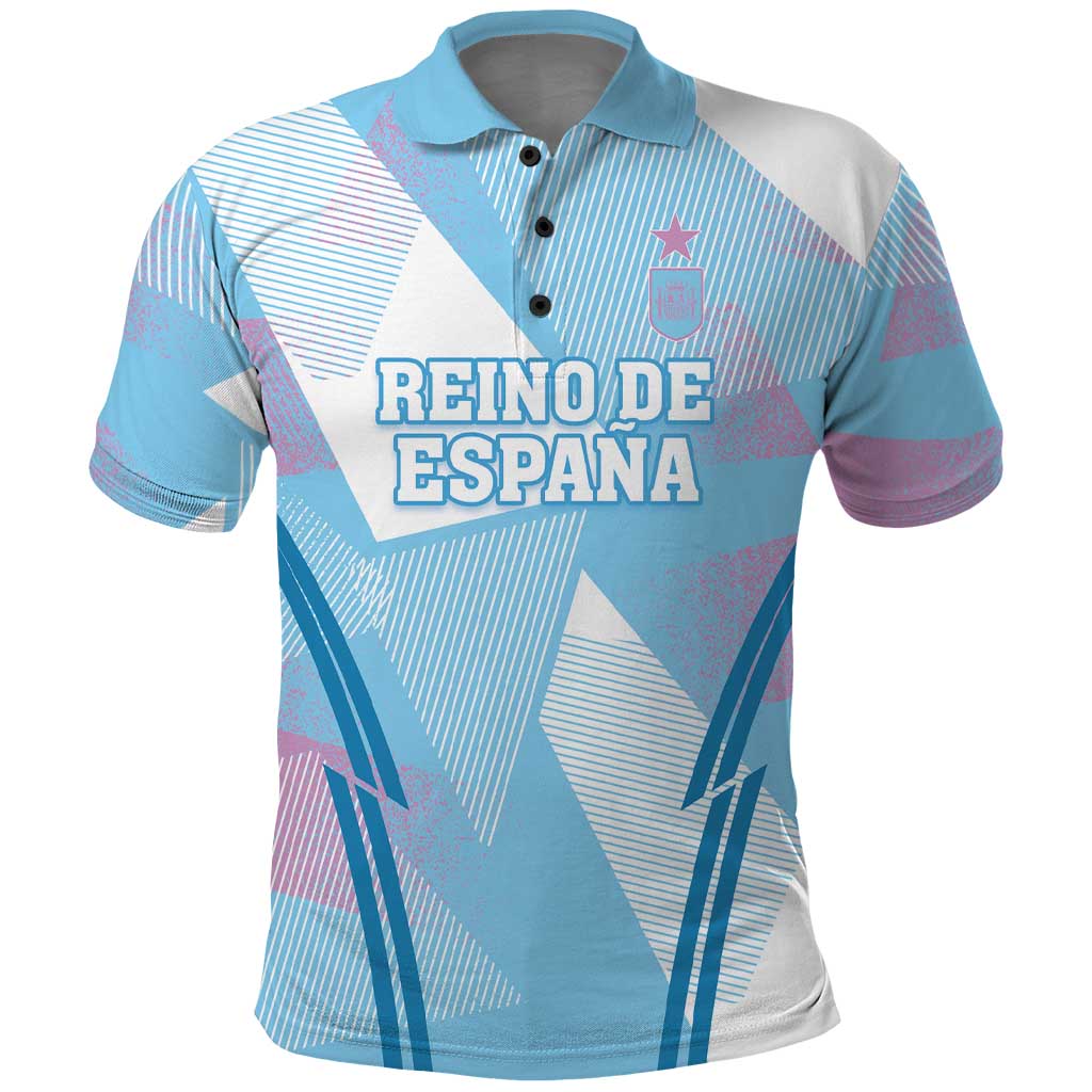 Custom Spain Football Polo Shirt Simple Style LT18