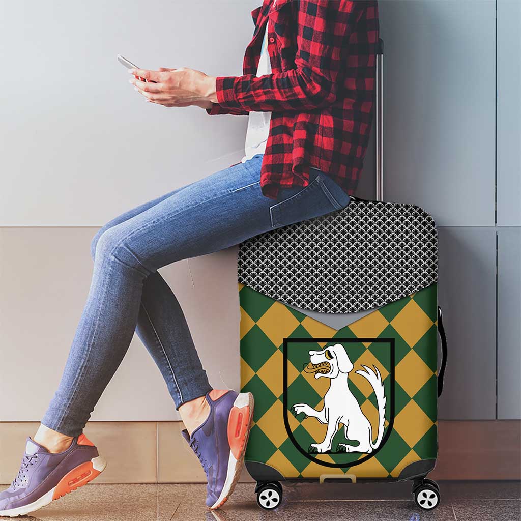 Knights Germany Costumes Luggage Cover LT18