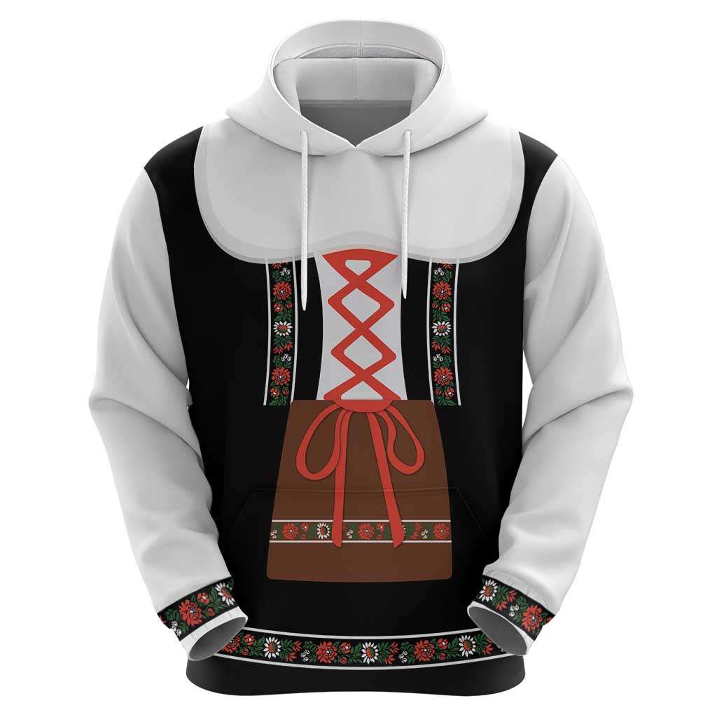 Oktoberfest Dirndl Costume Hoodie German Beer Festival LT18