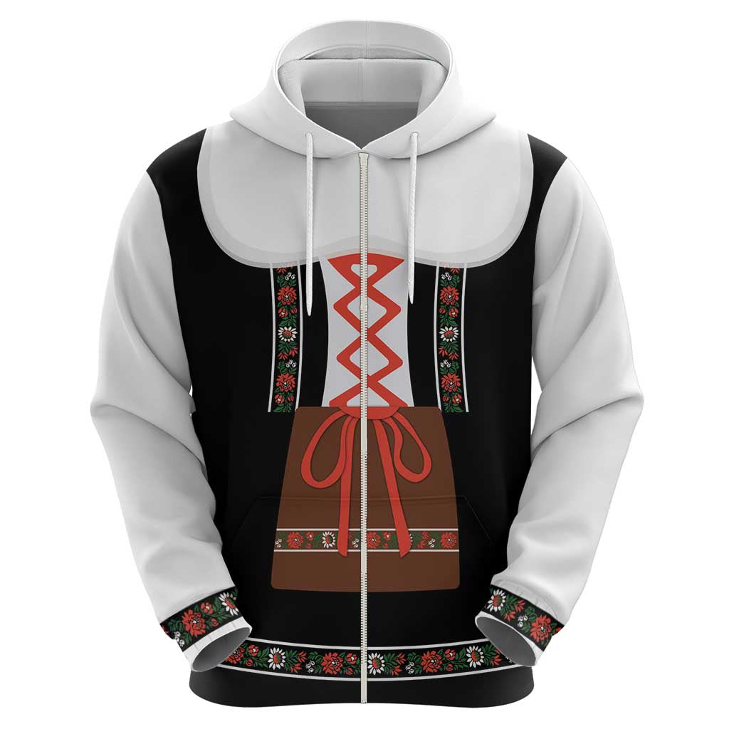 Oktoberfest Dirndl Costume Hoodie German Beer Festival LT18