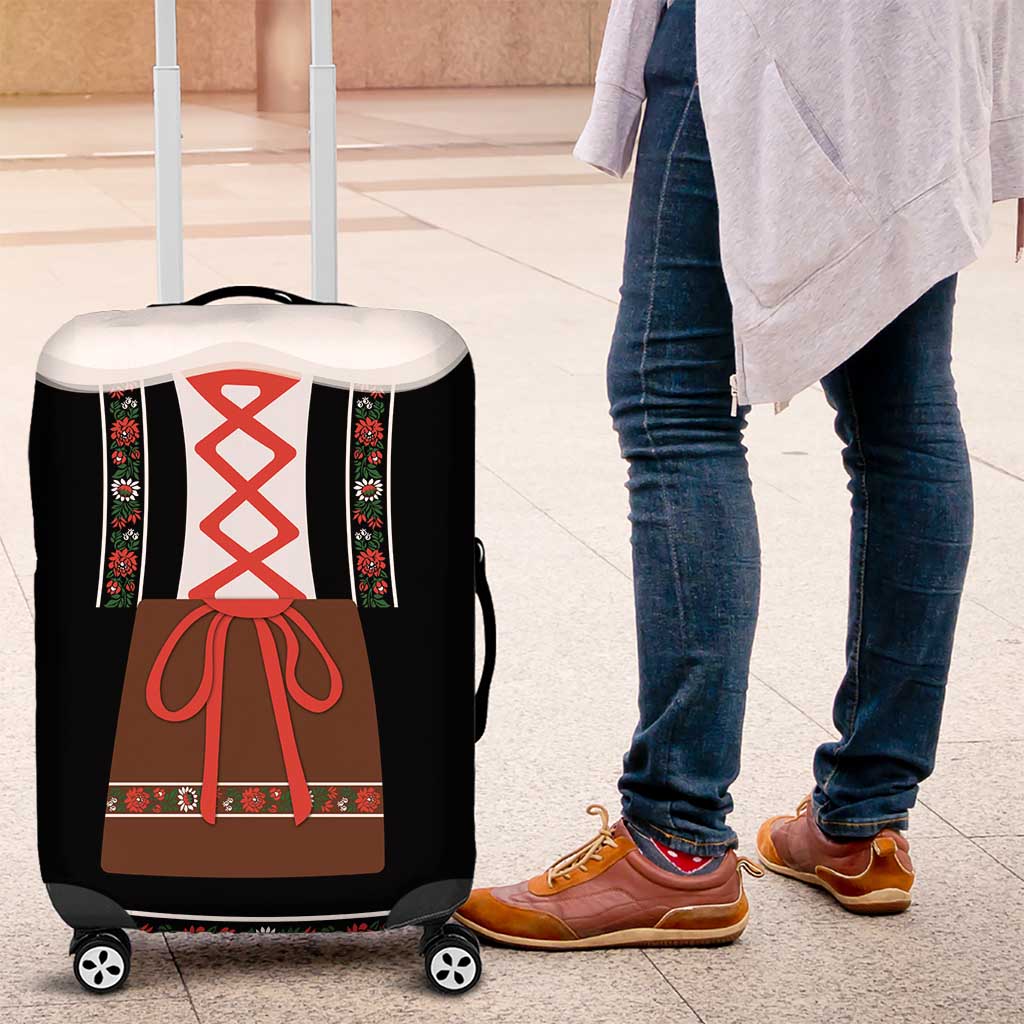 Oktoberfest Dirndl Costume Luggage Cover German Beer Festival LT18