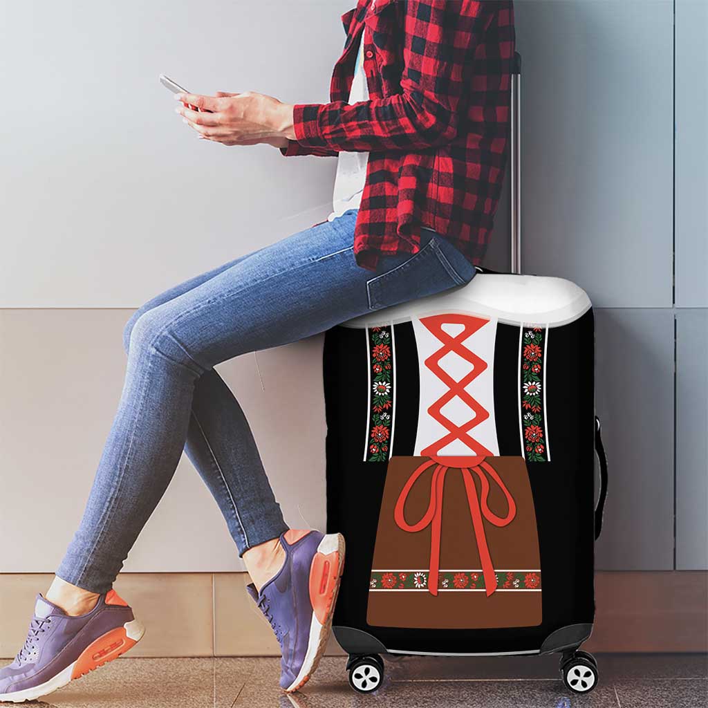 Oktoberfest Dirndl Costume Luggage Cover German Beer Festival LT18