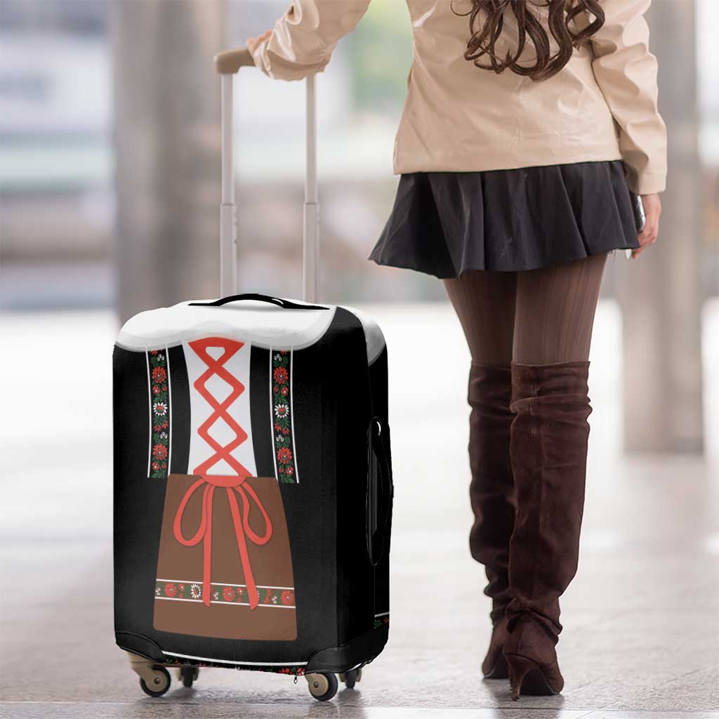 Oktoberfest Dirndl Costume Luggage Cover German Beer Festival LT18