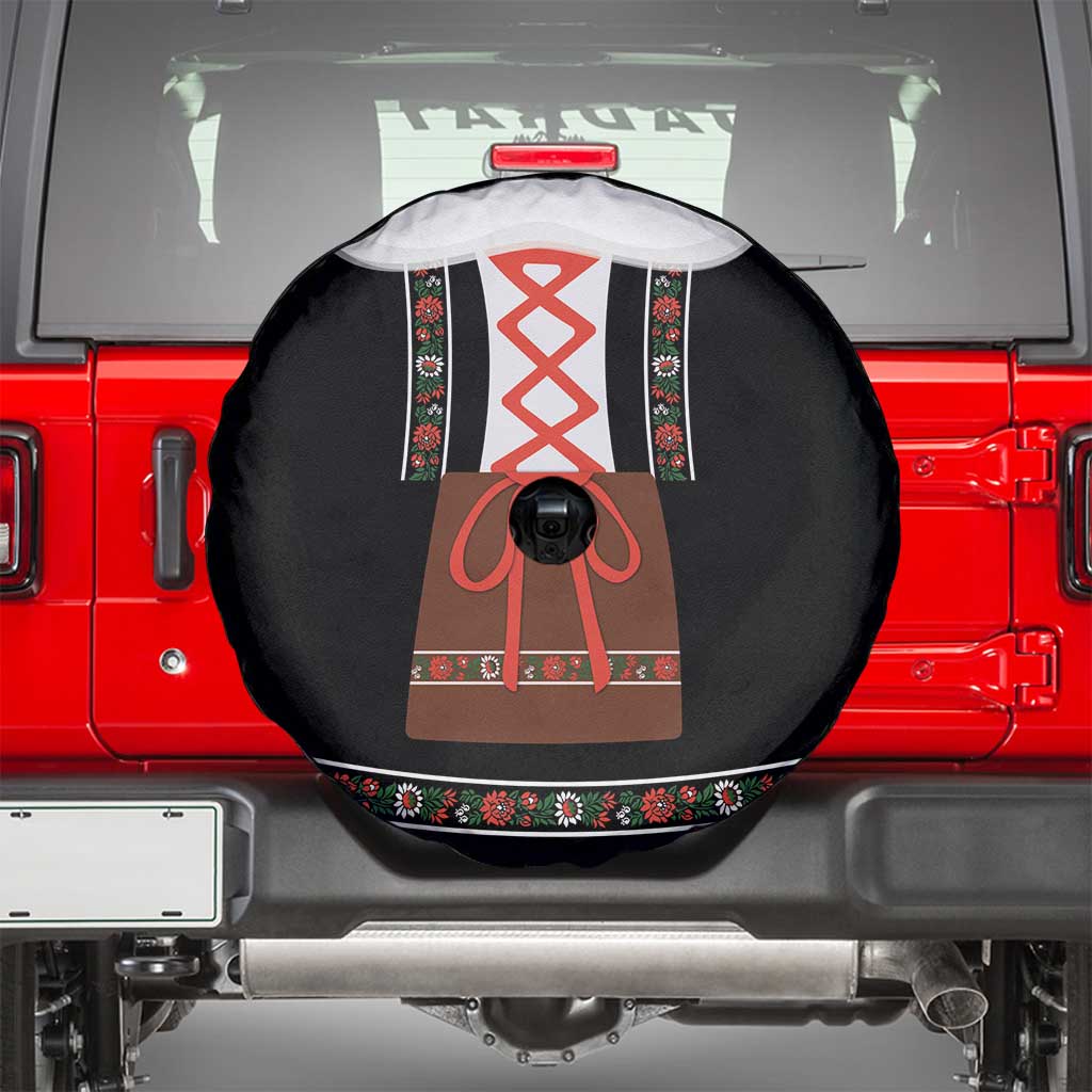 Oktoberfest Dirndl Costume Spare Tire Cover German Beer Festival LT18