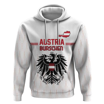 Custom Austria Football Hoodie Das Team Go Champions LT18