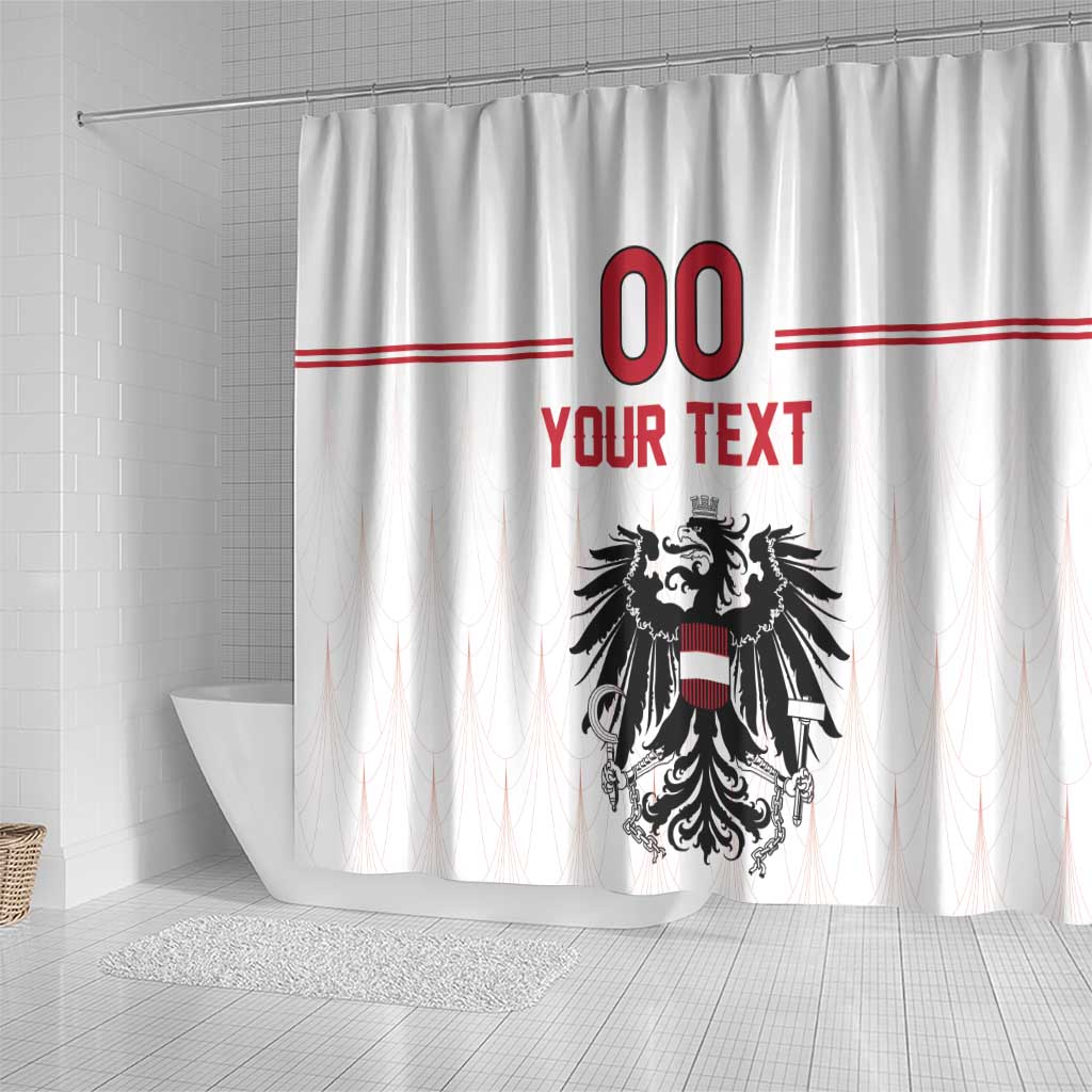 Custom Austria Football Shower Curtain Das Team Go Champions LT18