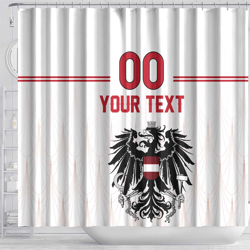 Custom Austria Football Shower Curtain Das Team Go Champions LT18