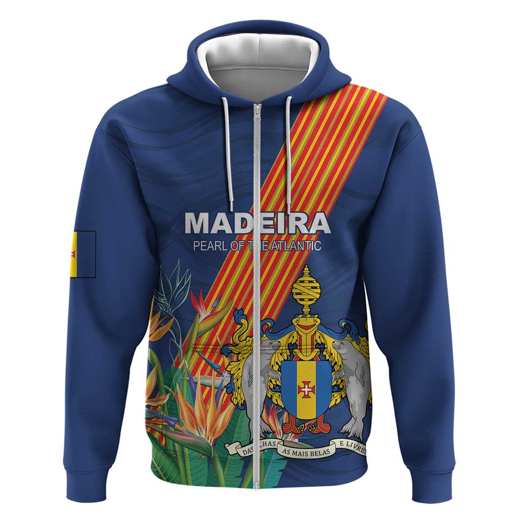 Personalized Madeira Hoodie Das Ilhas as Mais Belas e Livres LT18