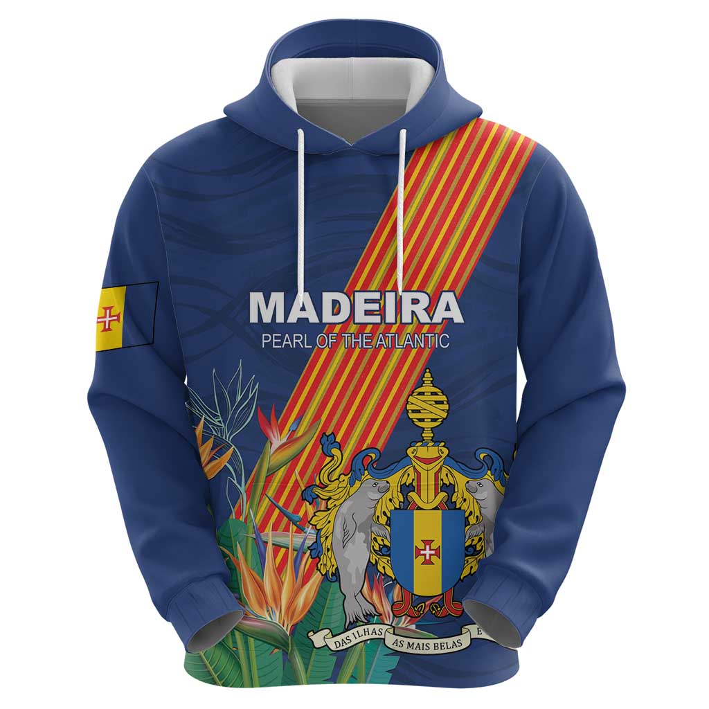 Personalized Madeira Hoodie Das Ilhas as Mais Belas e Livres LT18