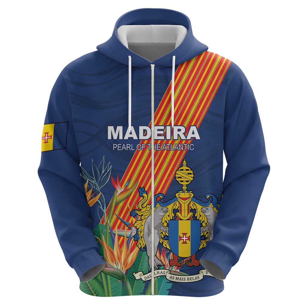Personalized Madeira Hoodie Das Ilhas as Mais Belas e Livres LT18