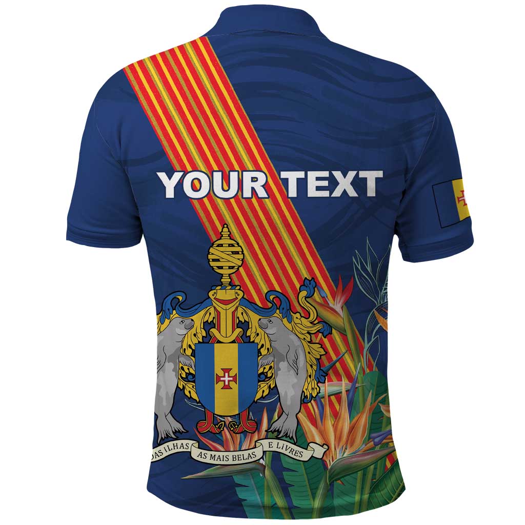 Personalized Madeira Polo Shirt Das Ilhas as Mais Belas e Livres LT18