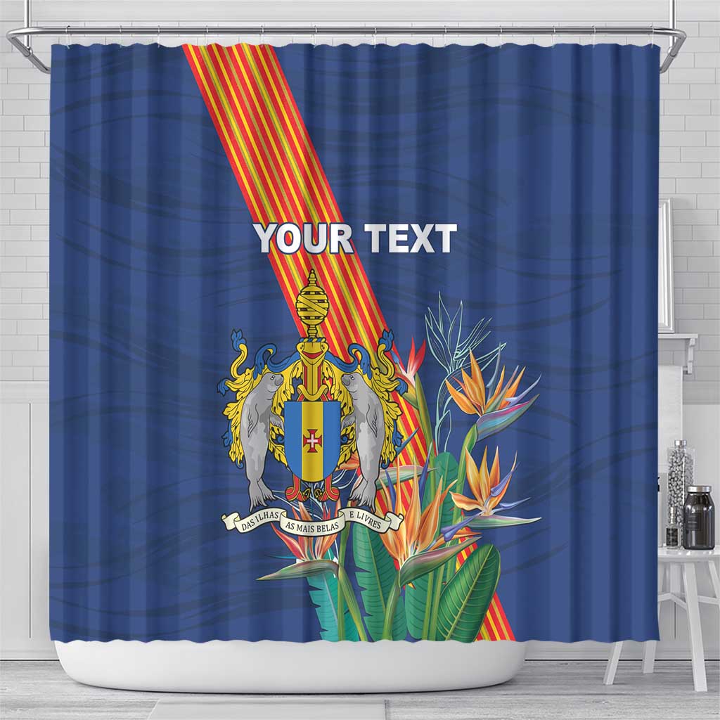 Personalized Madeira Shower Curtain Das Ilhas as Mais Belas e Livres LT18