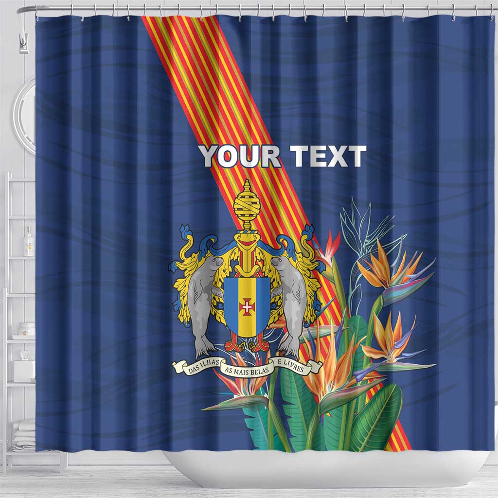 Personalized Madeira Shower Curtain Das Ilhas as Mais Belas e Livres LT18
