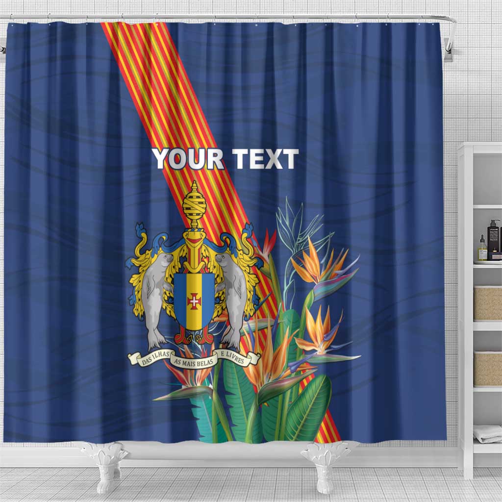 Personalized Madeira Shower Curtain Das Ilhas as Mais Belas e Livres LT18