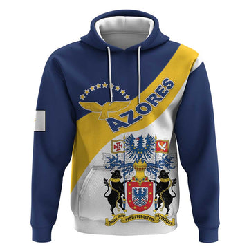 Personalized Azores Hoodie Antes Morrer Livres Que Em Paz Sujeitos LT18