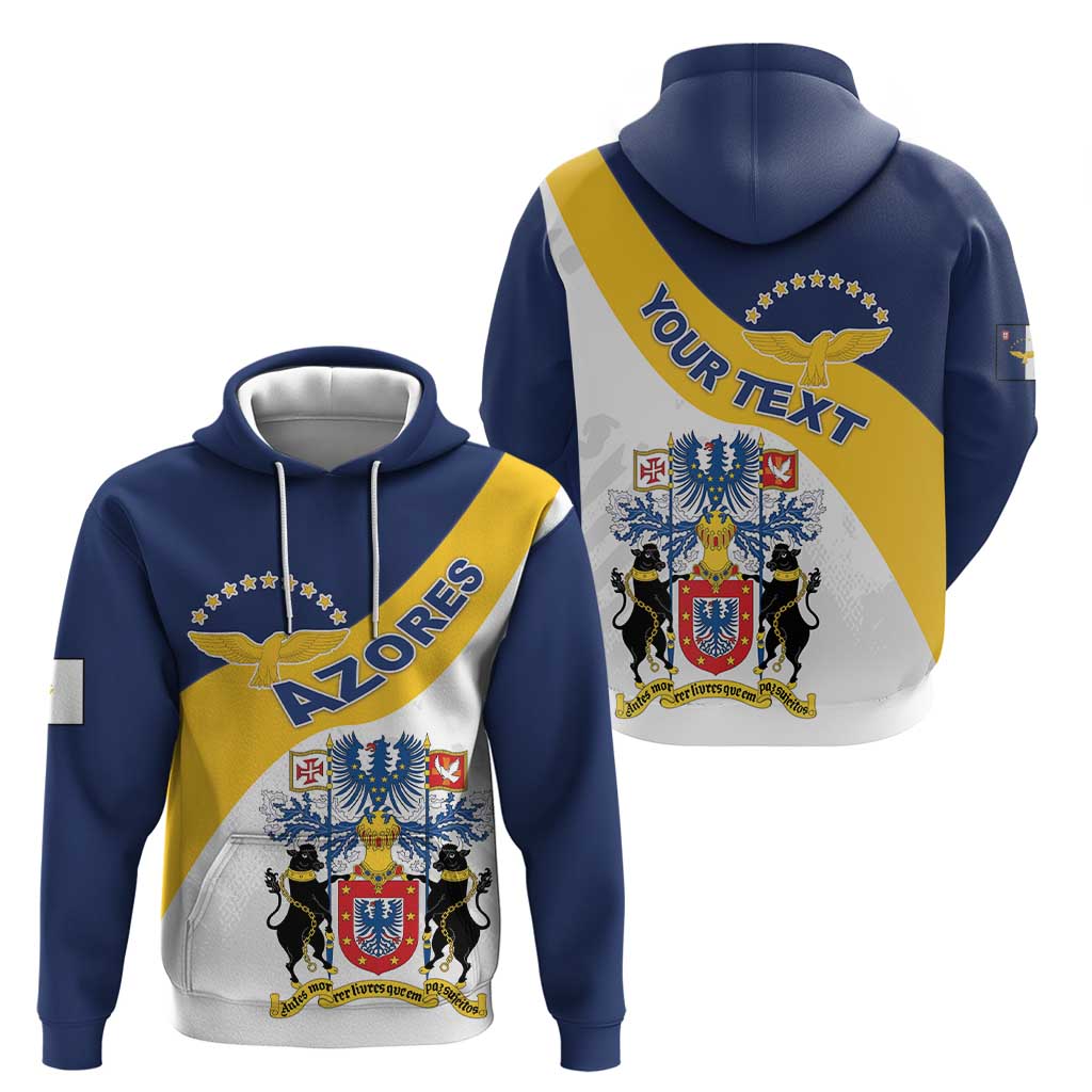 Personalized Azores Hoodie Antes Morrer Livres Que Em Paz Sujeitos LT18