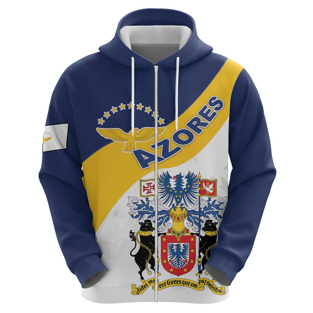 Personalized Azores Hoodie Antes Morrer Livres Que Em Paz Sujeitos LT18