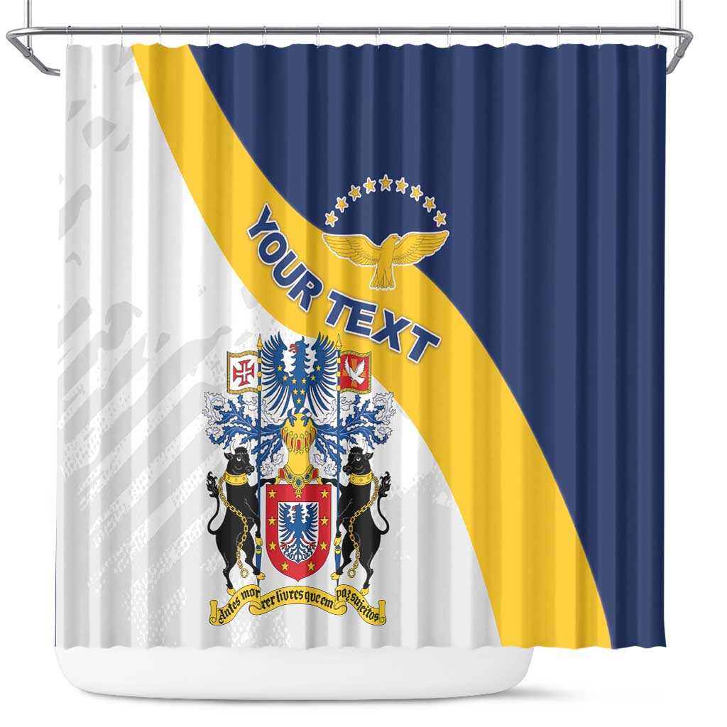 Personalized Azores Shower Curtain Antes Morrer Livres Que Em Paz Sujeitos LT18