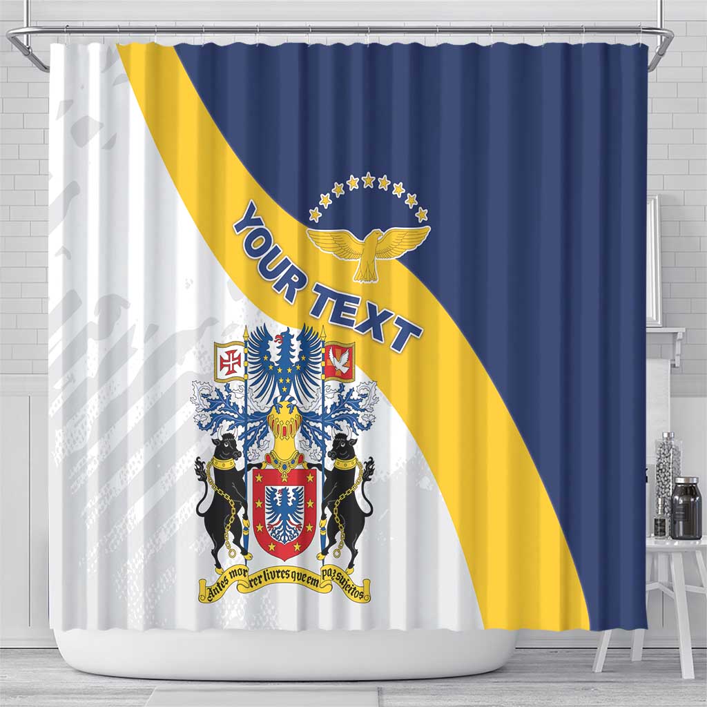 Personalized Azores Shower Curtain Antes Morrer Livres Que Em Paz Sujeitos LT18