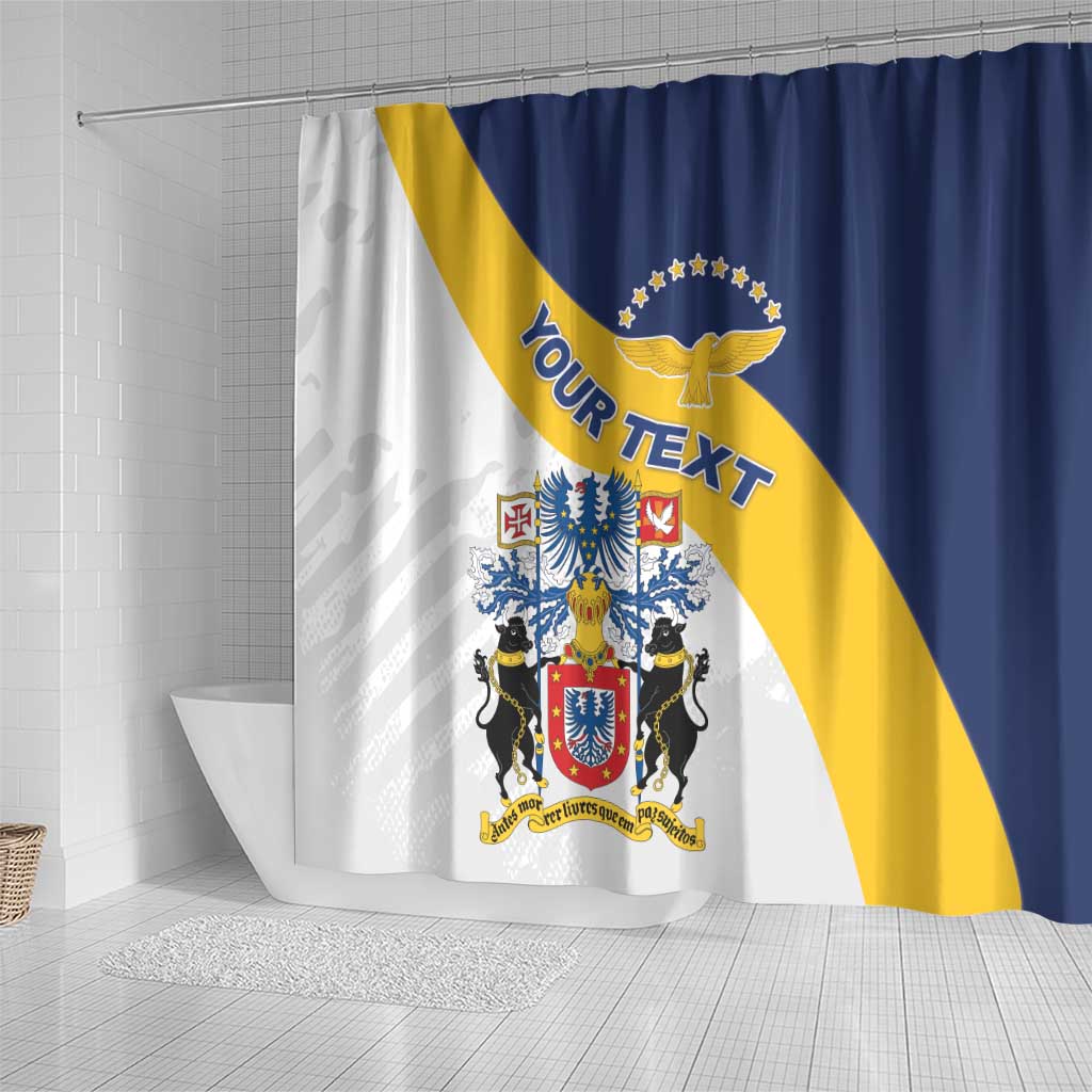 Personalized Azores Shower Curtain Antes Morrer Livres Que Em Paz Sujeitos LT18