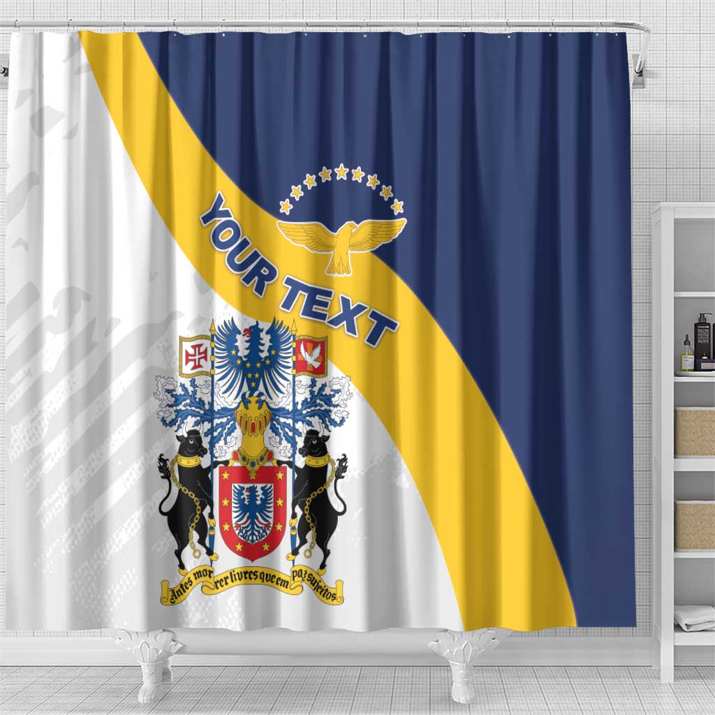 Personalized Azores Shower Curtain Antes Morrer Livres Que Em Paz Sujeitos LT18