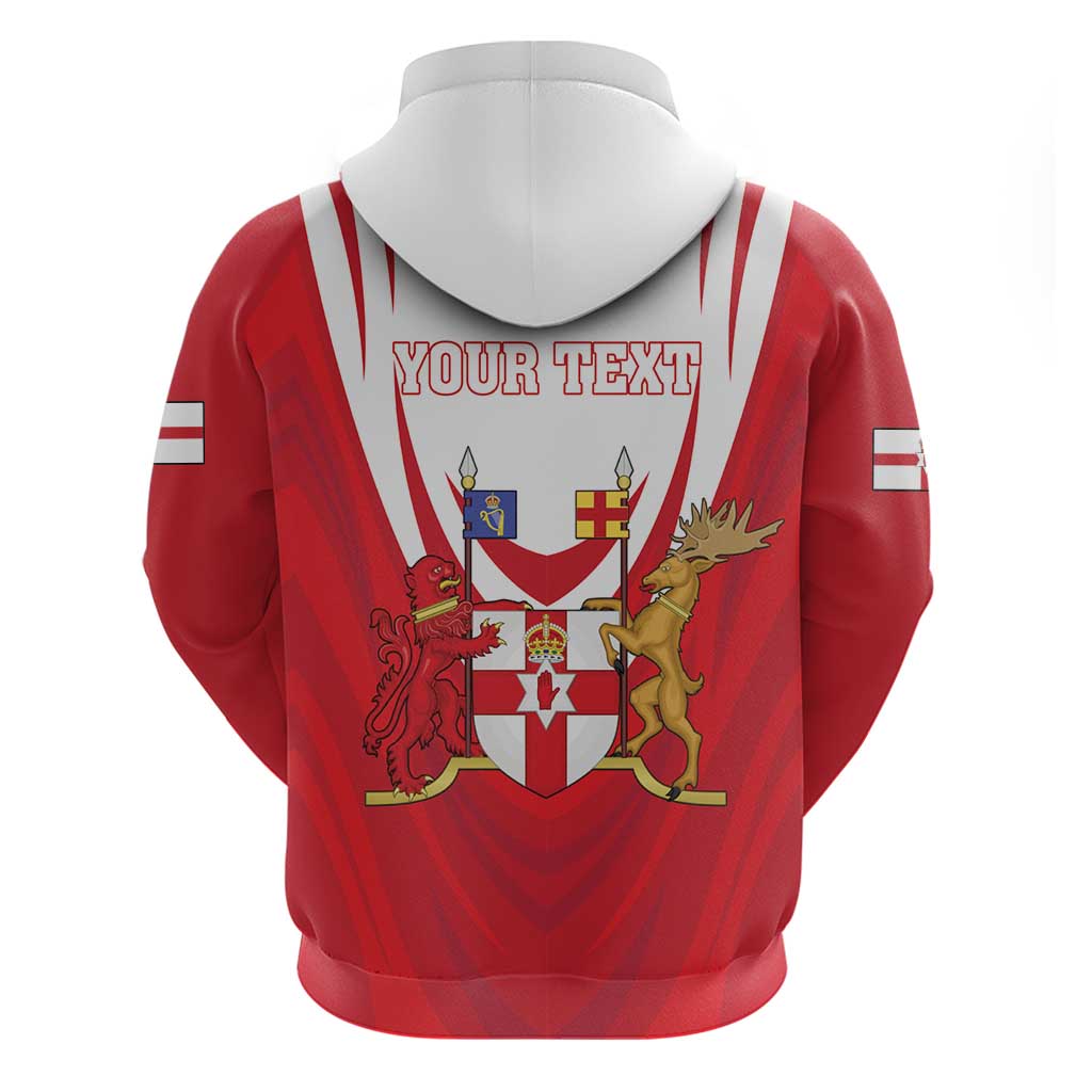 Personalized Northern Ireland Hoodie Coat Of Arms With Map LT18