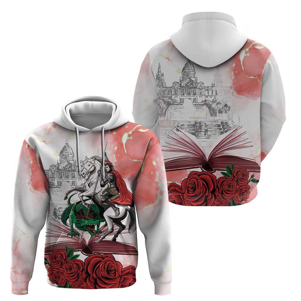 Happy Saint George's Day Hoodie Diada de Sant Jordi LT18