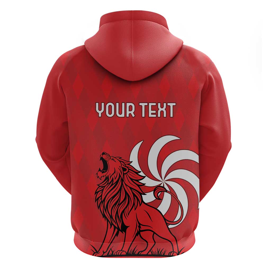 Personalized Georgia Hoodie Lion Borjgali LT18