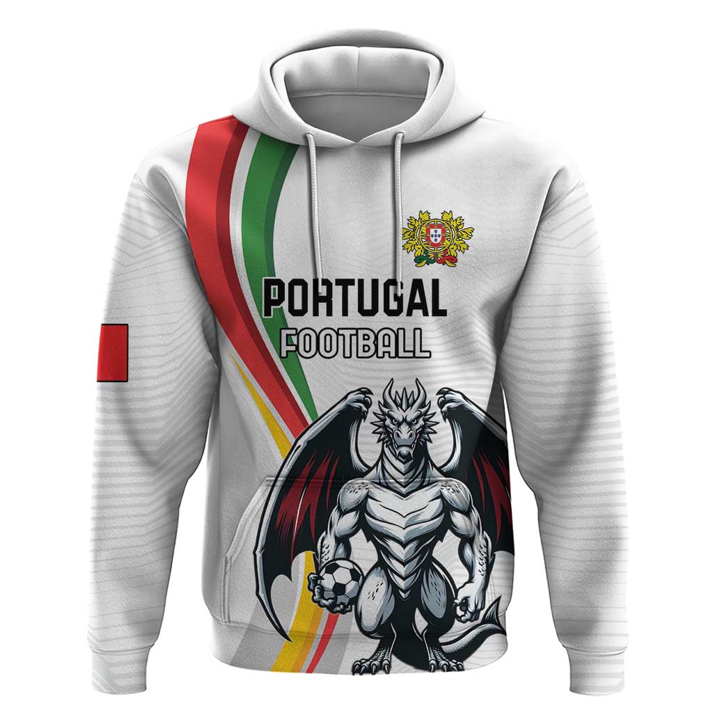 Custom Portugal Football Hoodie A Selecao das Quinas Dragon Mascot LT18