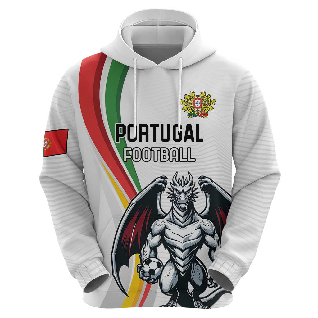 Custom Portugal Football Hoodie A Selecao das Quinas Dragon Mascot LT18