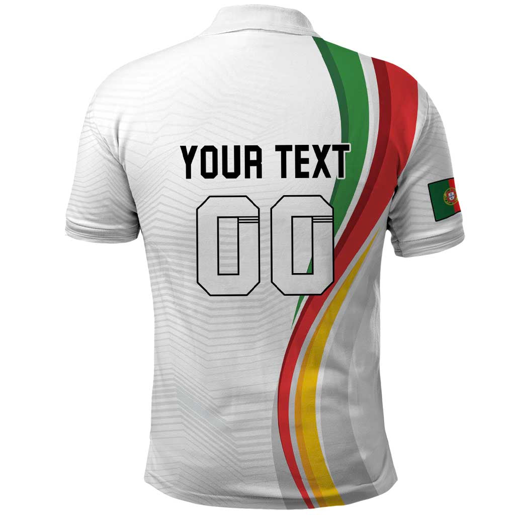 Custom Portugal Football Polo Shirt A Selecao das Quinas Dragon Mascot LT18