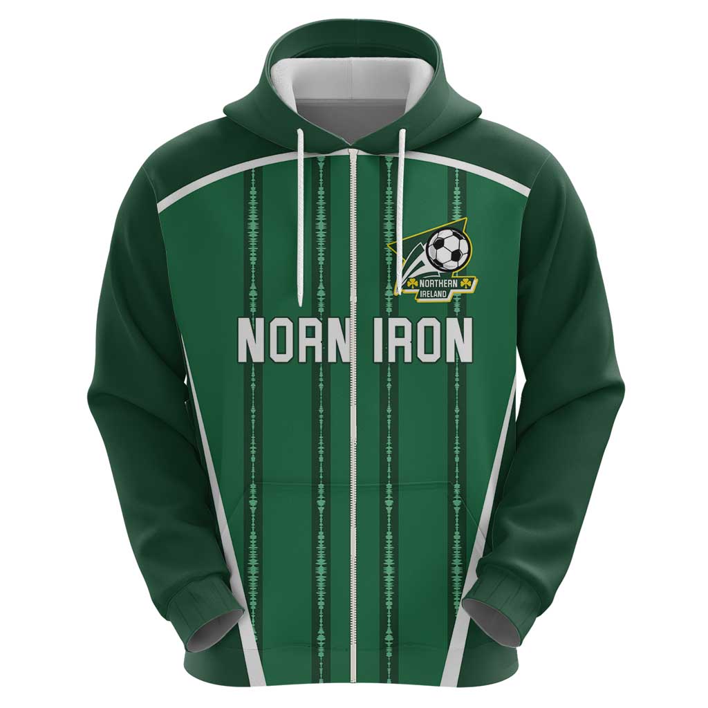 Custom Northern Ireland Football Hoodie Norn Iron Go Champions LT18