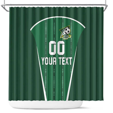 Custom Northern Ireland Football Shower Curtain Norn Iron Go Champions LT18