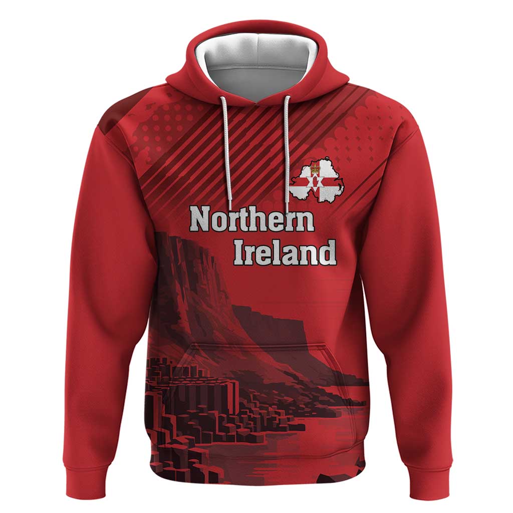 Personalized Northern Ireland Hoodie Giants Causeway Retro Style LT18