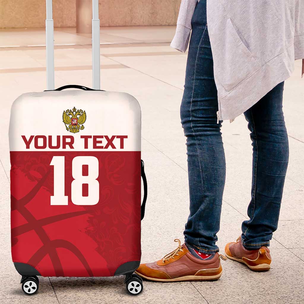 Russia Basketball Custom Luggage Cover Go Champion LT18