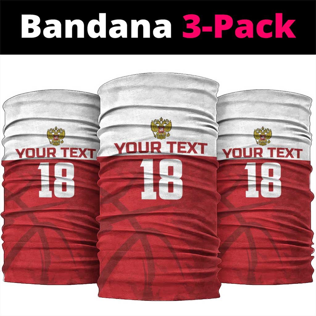 Russia Basketball Custom Neck Gaiter Go Champion LT18