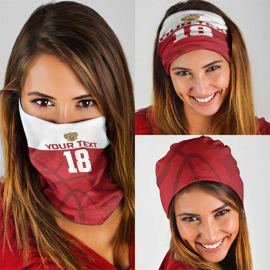 Russia Basketball Custom Neck Gaiter Go Champion LT18