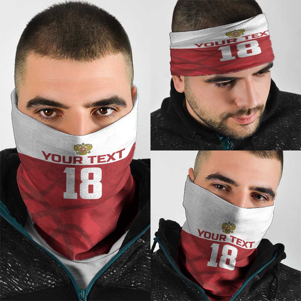 Russia Basketball Custom Neck Gaiter Go Champion LT18