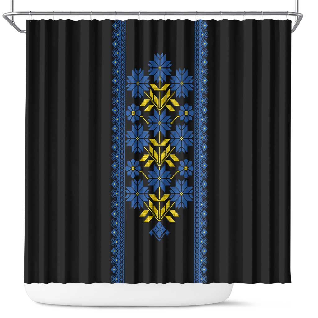 Ukraine Folk Patterns Shower Curtain Sporty Style LT18