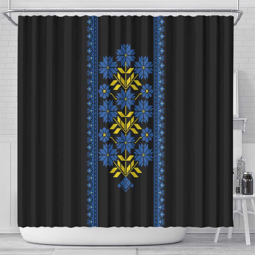 Ukraine Folk Patterns Shower Curtain Sporty Style LT18