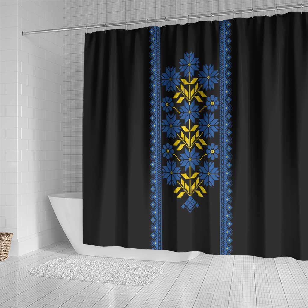 Ukraine Folk Patterns Shower Curtain Sporty Style LT18