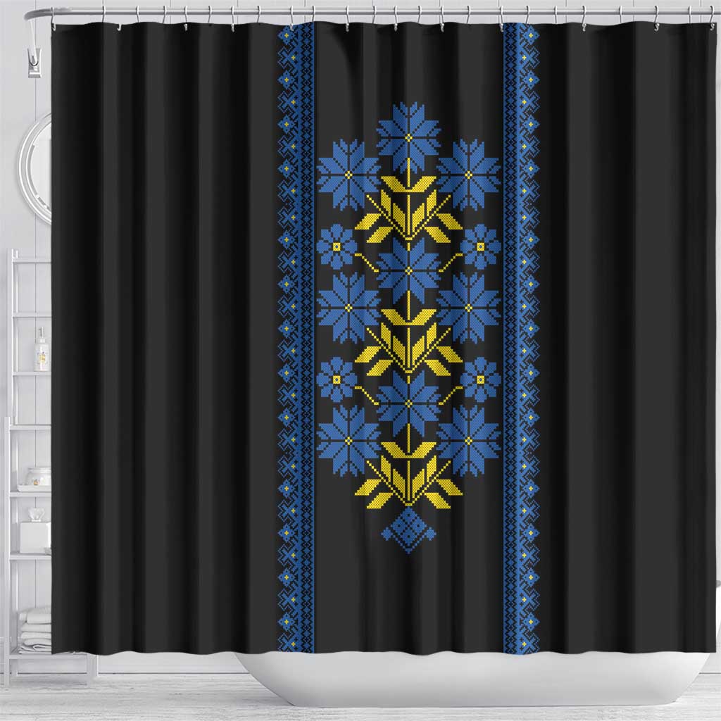 Ukraine Folk Patterns Shower Curtain Sporty Style LT18