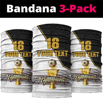 Custom Mexico Football Champion Neck Gaiter Aztec Pattern LT18