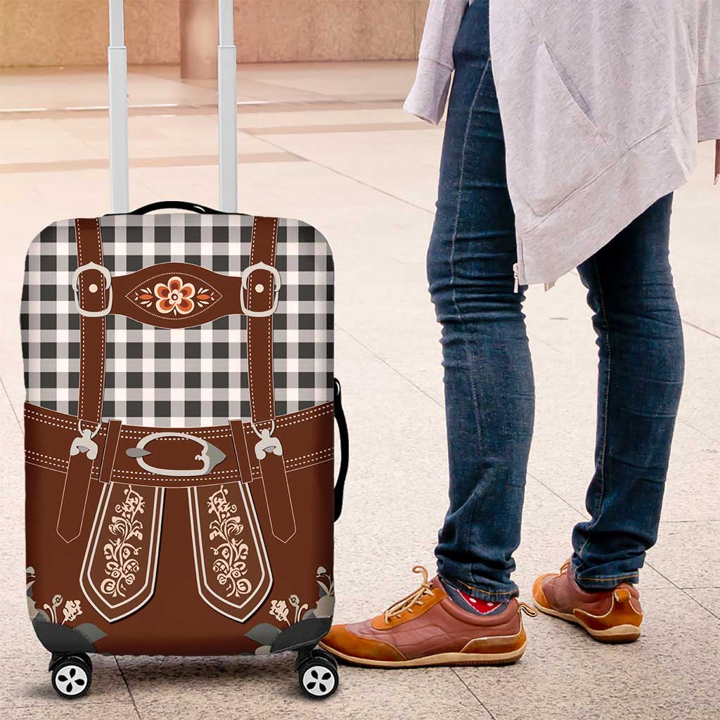 Oktoberfest Lederhosen Costume Luggage Cover German Beer Festival LT18