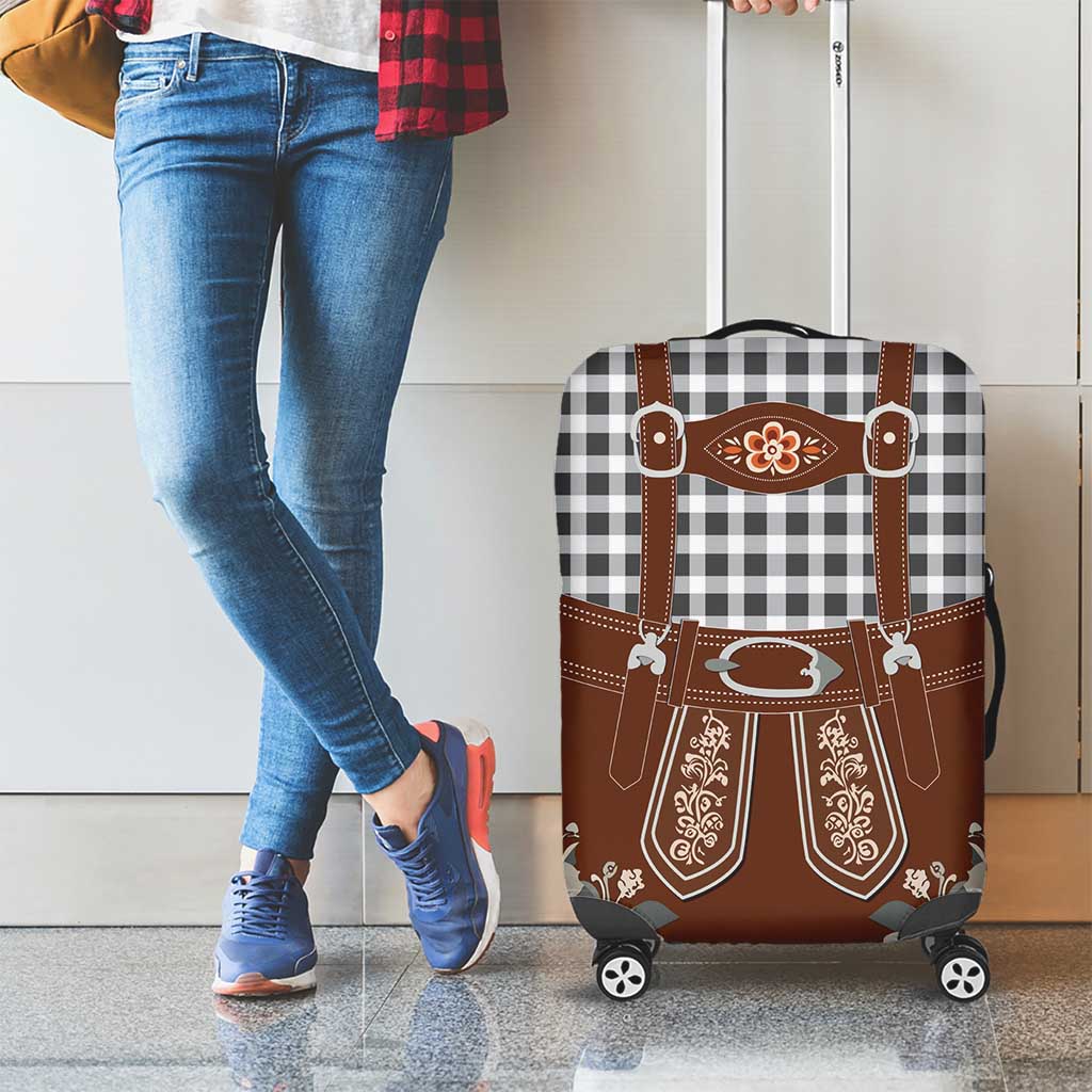 Oktoberfest Lederhosen Costume Luggage Cover German Beer Festival LT18