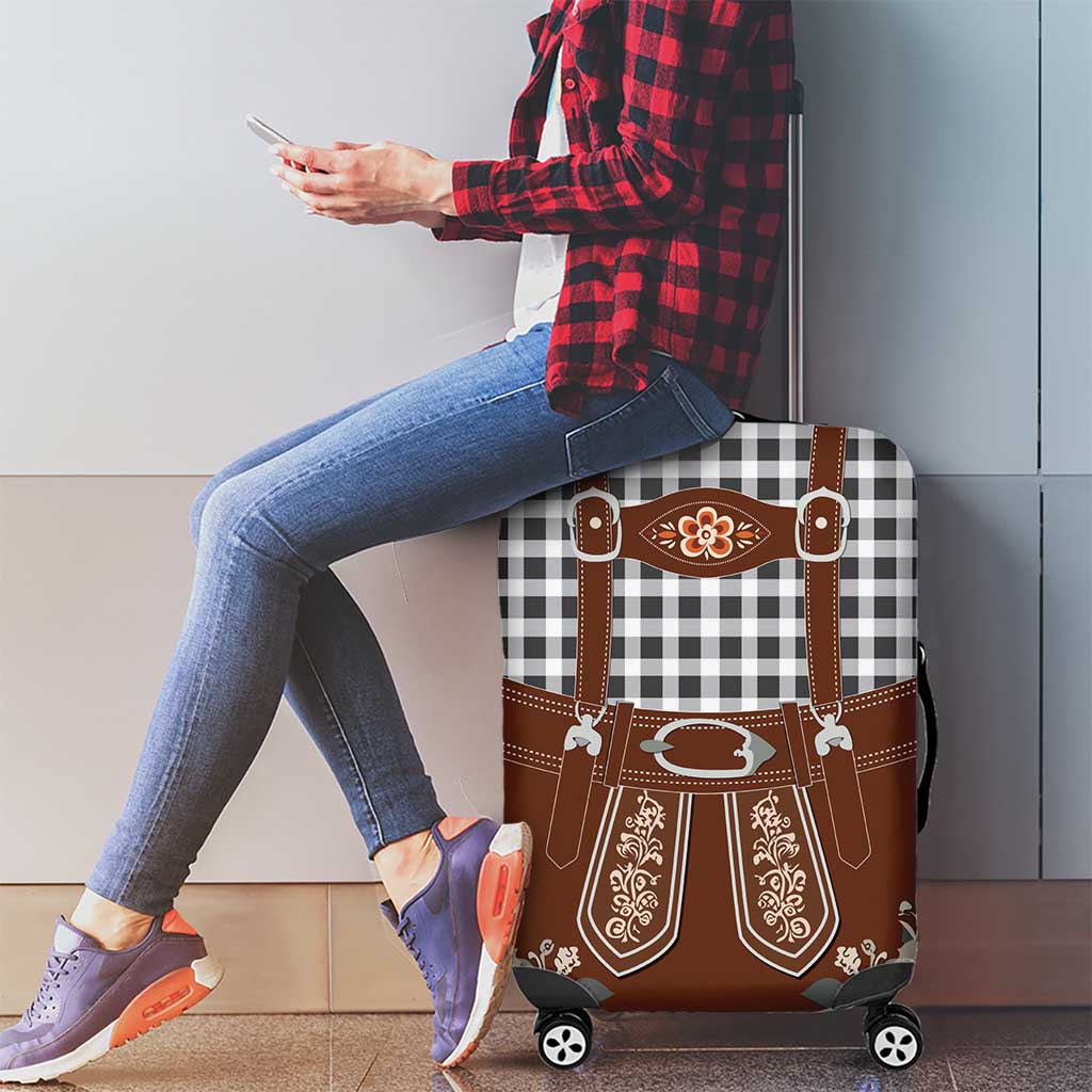 Oktoberfest Lederhosen Costume Luggage Cover German Beer Festival LT18