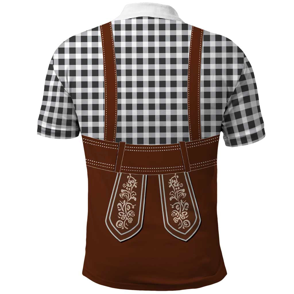 Oktoberfest Lederhosen Costume Polo Shirt German Beer Festival LT18