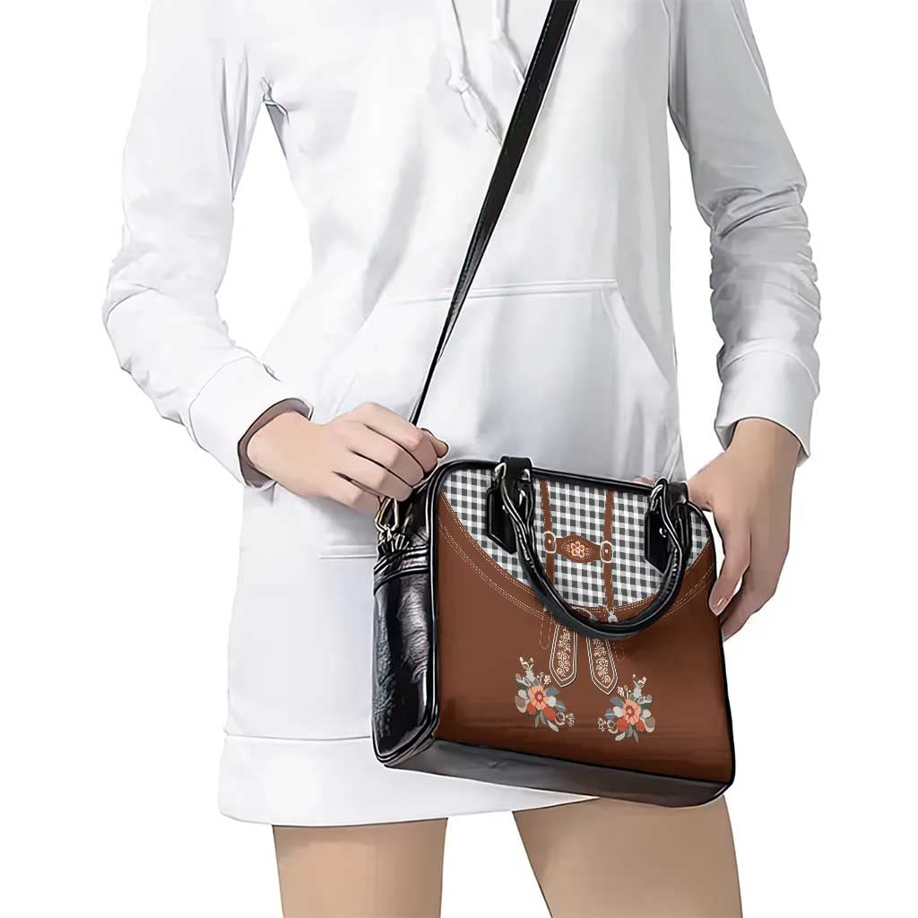Oktoberfest Lederhosen Costume Shoulder Handbag German Beer Festival LT18