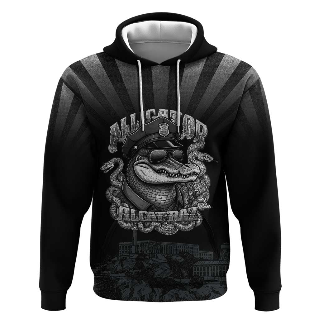 Alligator Alcatraz Police Hoodie Prison Florida Everglades LT18